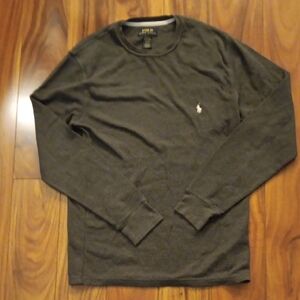 Polo Ralph Lauren Dark Gray Long Sleeve Shirt